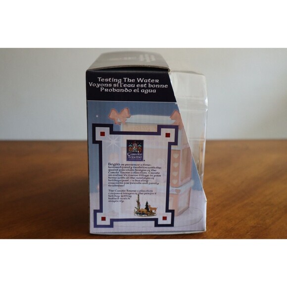 LEMAX Village Town Collection TESTING THE WATER 2000 Landscape Accent Figure - Picture 4 of 9